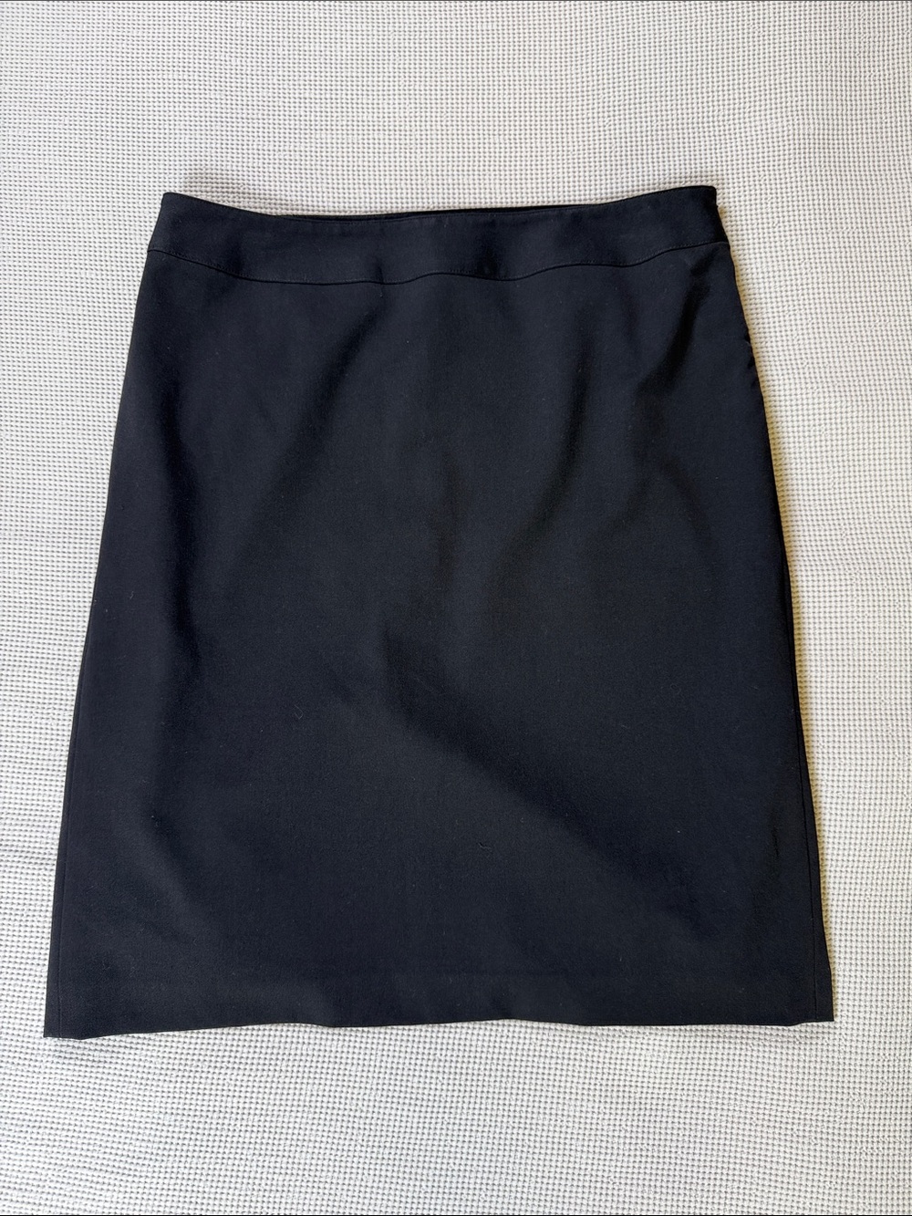Apt. 9 Solid Black Tailored Pencil Skirt Sz 14